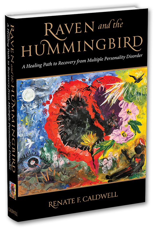 raven and the hummingbird by renate f caldwell 3D cover image